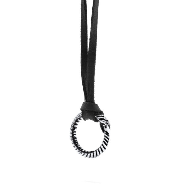 Ether11 Extra Small Ouroboros Pendant