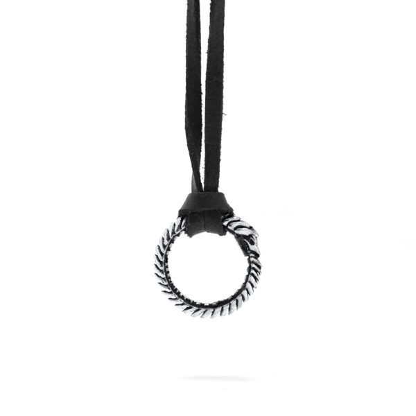 Ether11 Extra Small Ouroboros Pendant