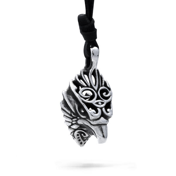 Ether11 Sterling Silver The Messenger Hawk Pendant