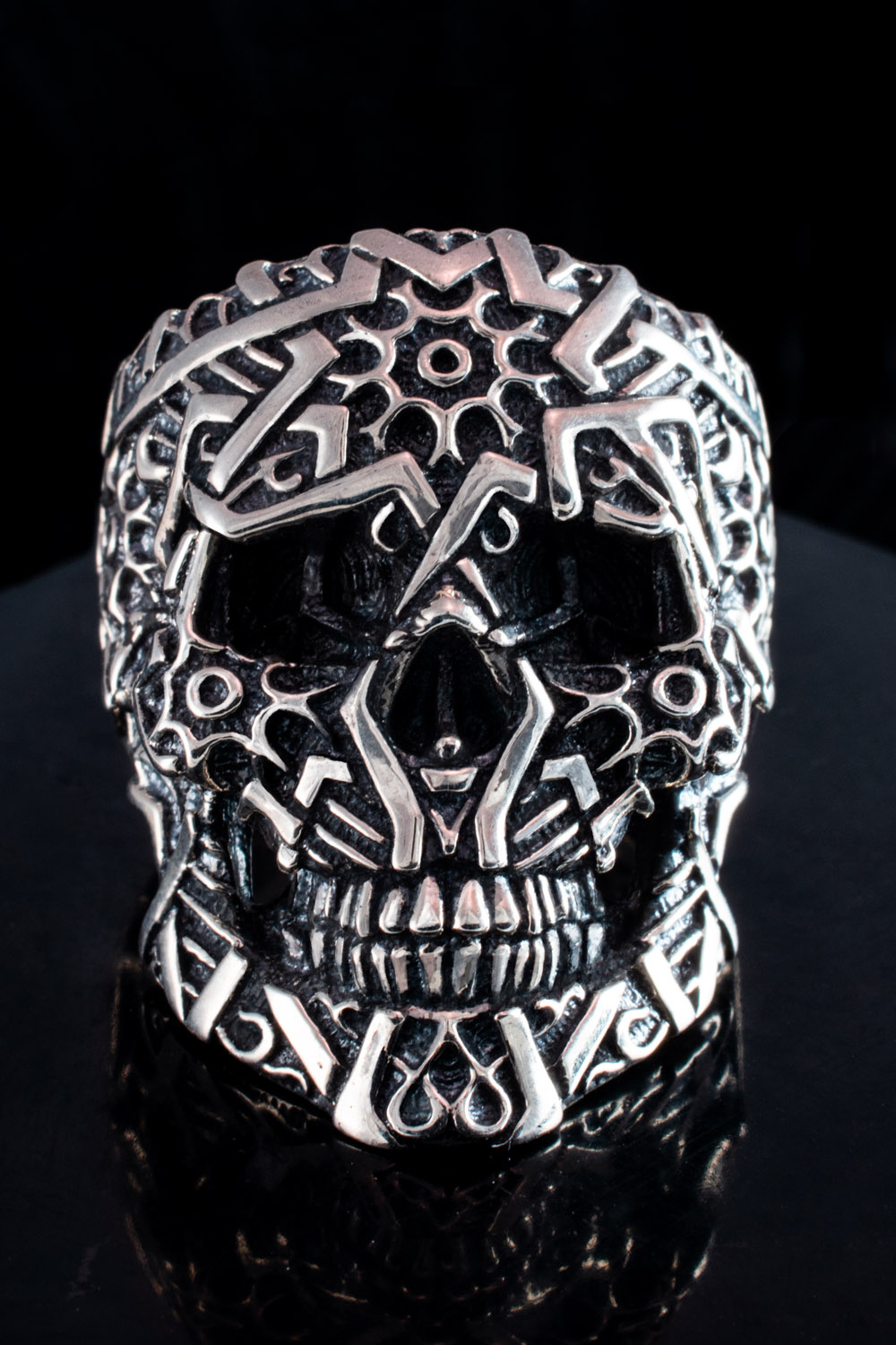 Sultan Skull Ring - Image 5