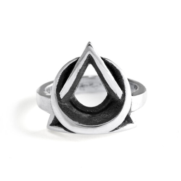 Ether11 Trinity Moon Ring Ether11 Trinity Moon Ring