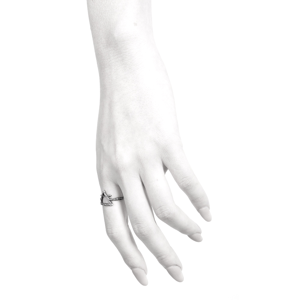 Ether11 Air Symbol Alchemy Ring