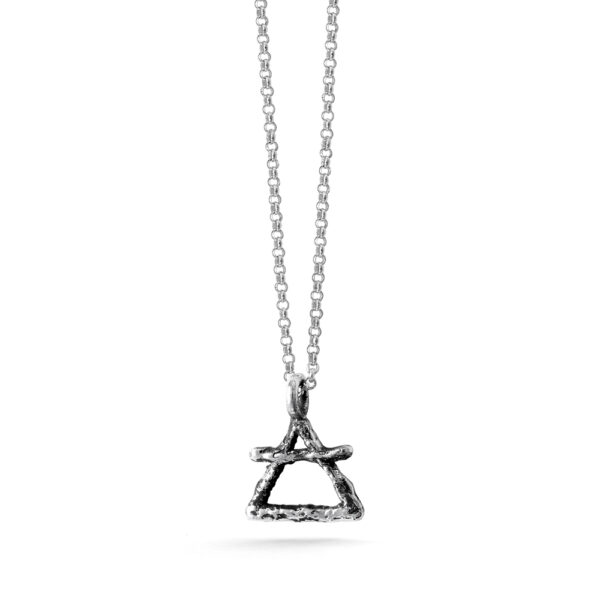 Ether11 Alchemy Symbol Air Pendant