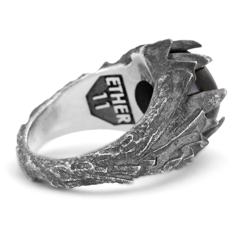 Obscurite Ring with Labradorite Stone - Image 5